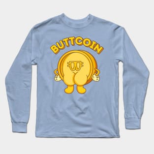 Buttcoin, Cheeky Change Long Sleeve T-Shirt